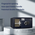 fingerprint lock small size hidden hotel safe box